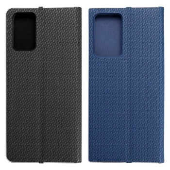 Samsung Galaxy Note 20 Ultra Klapphüllen LUNA Book Carbon schwarz blau inten Handyzubehör Linz kaufen bestellen