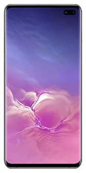 Samsung Galaxy S10 Plus 128GB Dual Prism Black NEU vorne Handyshop online bestellen