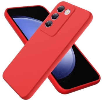 Preview: vivo V40 SE Silikonhülle in rot online kaufen bestellen