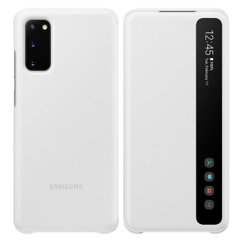 Smart Clear View Cover für Samsung Galaxy S20 in weiß EF-ZG980CWE Handyshop Linz kaufen