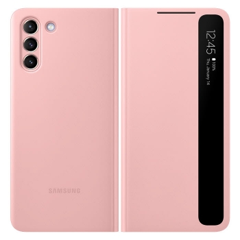 Smart Clear View Cover für Samsung Galaxy S21 Plus in pink EF-ZG996CPE Handyshop Linz kaufen