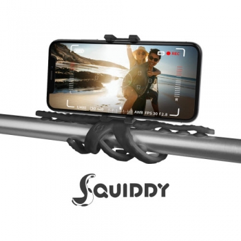 Selfie Handyhalterung Squiddy celly Saugknopf schwarz Stange Handybörse Linz kaufen