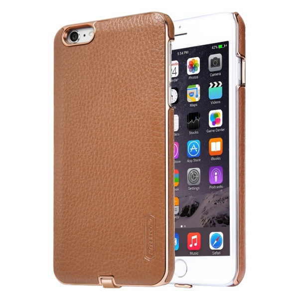 Nillkin N-Jarl Case für induktives Laden iPhone 6/6S Plus braun HandyShop Linz MobileWorld