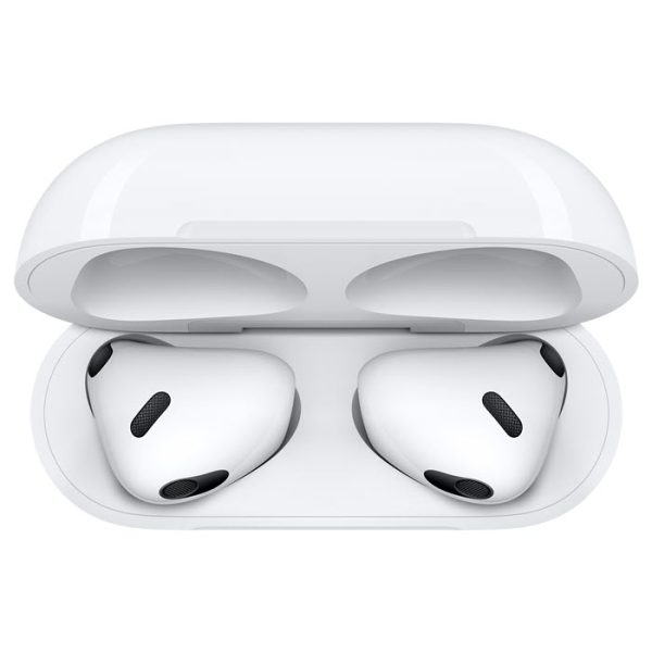 Apple Airpods 3. Generation MagSafe Bluetooth Headset MME73ZM/A von oben Handyzubehör Linz kaufen