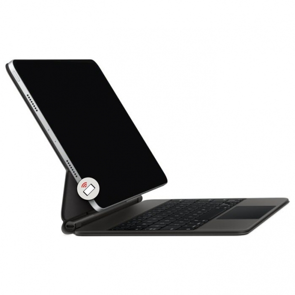 Apple iPad Magic Keyboard 11" für iPad Pro und Air Apple MXQT2D/A schräg Handybörse online bestellen