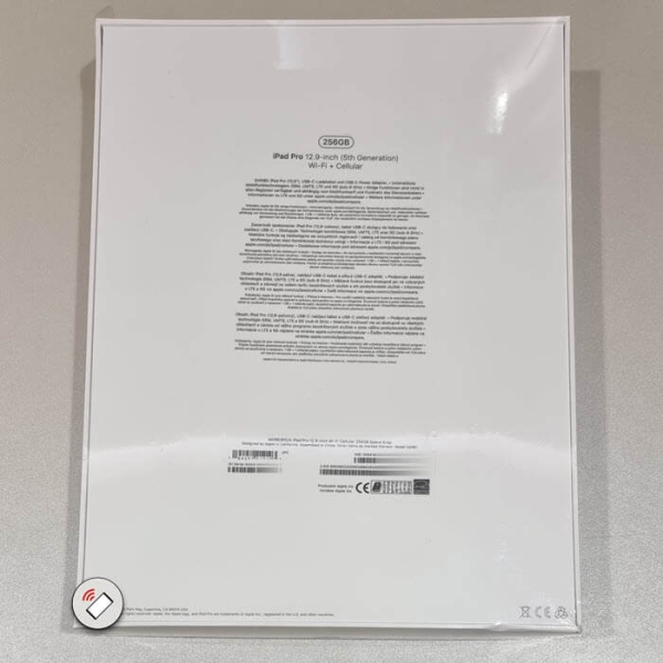 Apple iPad Pro 12.9" 256 Gigabyte 5G A2461 Space Gray NEU Box hinten Handyzubehör Linz kaufen bestellen