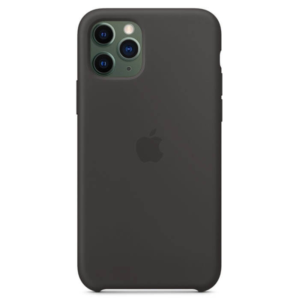iPhone 11 Pro Silikon Case Black schwarz Apple MWYN2ZE/A