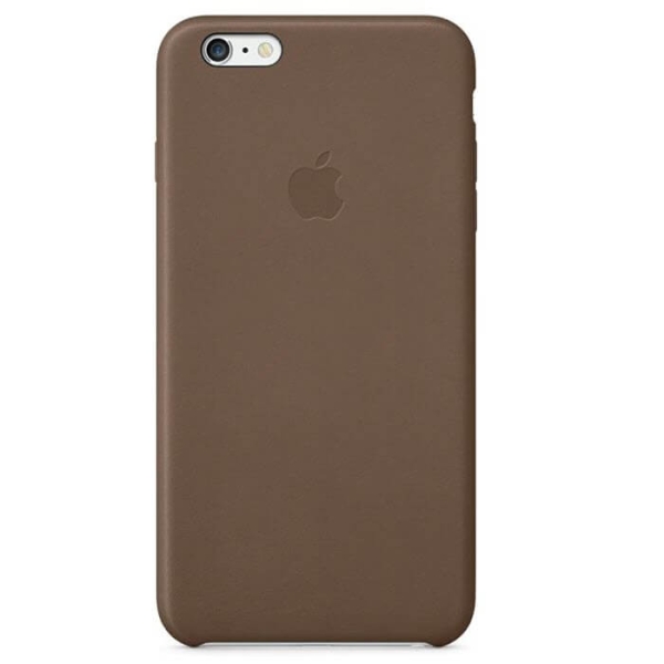 iPhone 6 6S Plus Leder Case braun Apple MGQR2ZM/A