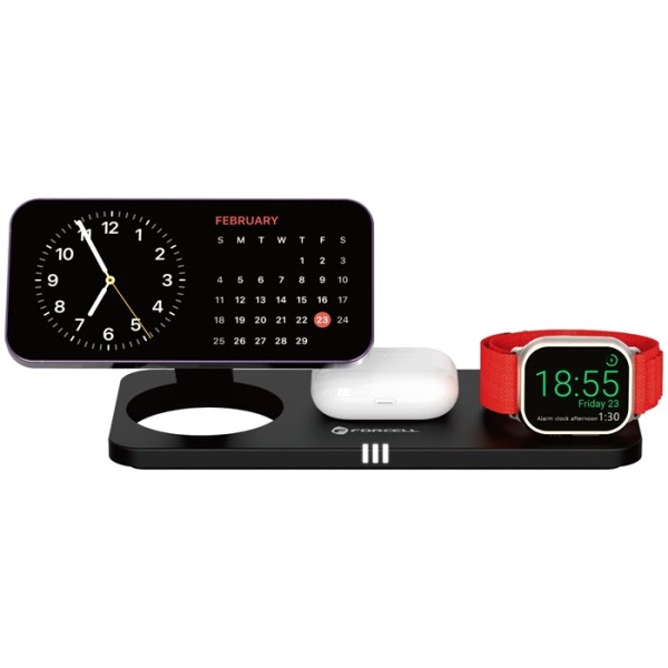 Apple Watch iPhone AirPods 3fach Ladestation für MagSafe Qi2 kabellos wireless mit Geräte Zubehör online kaufen Apple Watch iPhone AirPods 3fach Ladestation für MagSafe Qi2 kabellos wireless mit Geräte Zubehör online kaufen