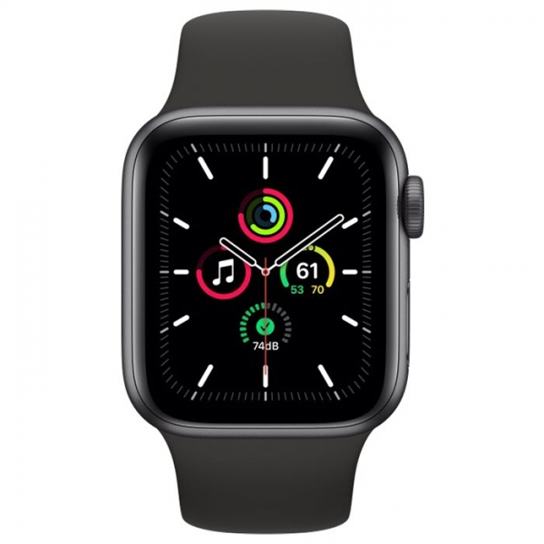 Apple Watch SE 40mm GPS Aluminium Space Gray MYDP2FD/A NEU vorne Handyshop Linz kaufen Apple Watch SE 40mm GPS Aluminium Space Gray MYDP2FD/A NEU vorne Handyshop Linz kaufen