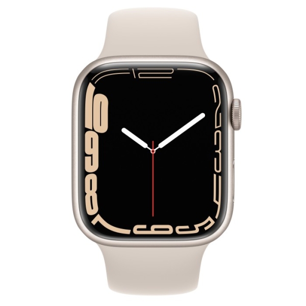 Apple Watch Series 7 45mm Cellular Alu Starlight Polarstern MKJQ3FD/A NEU vorne Handyshop Linz kaufen Apple Watch Series 7 45mm Cellular Alu Starlight Polarstern MKJQ3FD/A NEU vorne Handyshop Linz kaufen