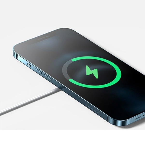 induktives iPhone Ladegerät mit MagSafe Magnet WIWU Handyzubehör linz kaufen
