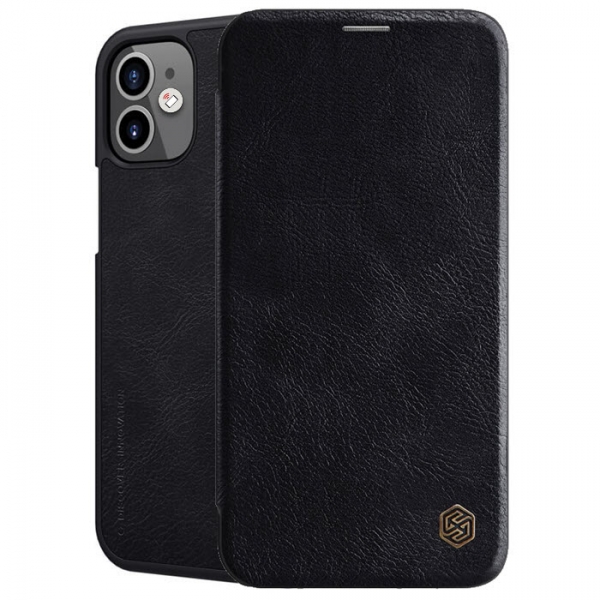 Nillkin Qin Book Case für iPhone 12 mini in schwarz Handyshop Linz kaufen