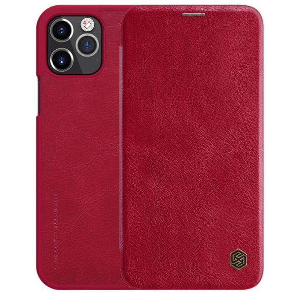 Nillkin Qin Book Case für iPhone 12 Pro Max in rot Handyshop Linz kaufen