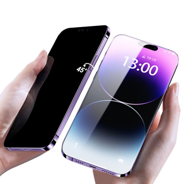 PRIVACY Panzerglas Displayschutzfolie für iPhone 5D schwarz in der Hand Handyzubehör online bestellen PRIVACY Panzerglas Displayschutzfolie für iPhone 5D schwarz in der Hand Handyzubehör online bestellen
