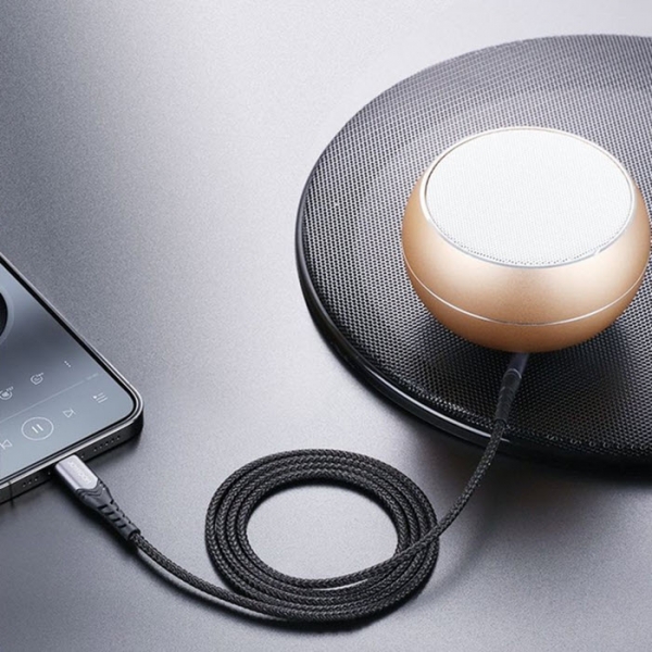 Audio Adapterkabel Apple Lightning auf 3,5mm Klinke Lautsprecher Joyroom Handyzubehör online kaufen