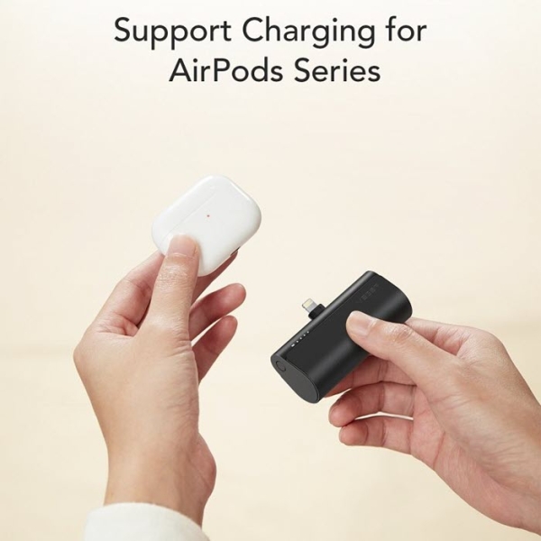Mini Powerbank mit iPhone Lightning Stecker VEGER PlugOn für AirPods Handyshop Linz kaufen bestellen