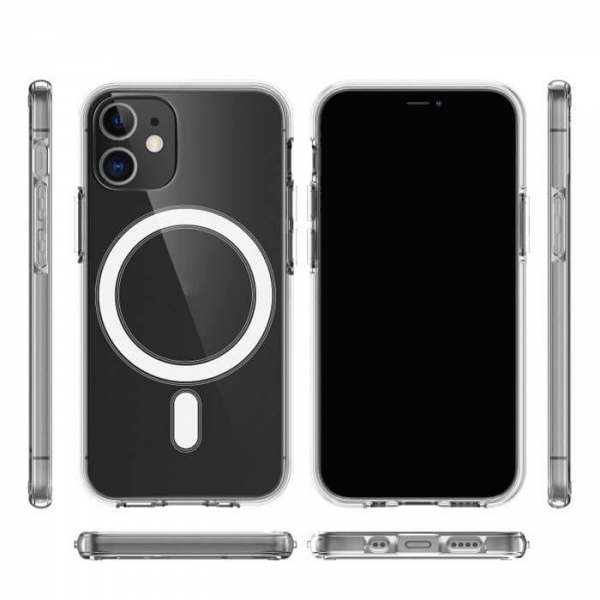 iPhone Clear Case MagSafe Magnet Ring transparent alle Seiten Handyshop Linz kaufen online bestellen