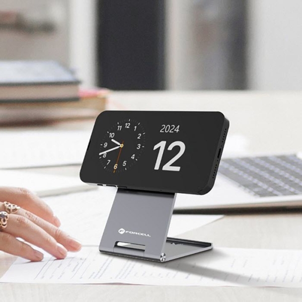 MagSafe Tischladegerät Forcell Flip Charge 15W Zubehör am Tisch online bestellen MagSafe Tischladegerät Forcell Flip Charge 15W Zubehör am Tisch online bestellen