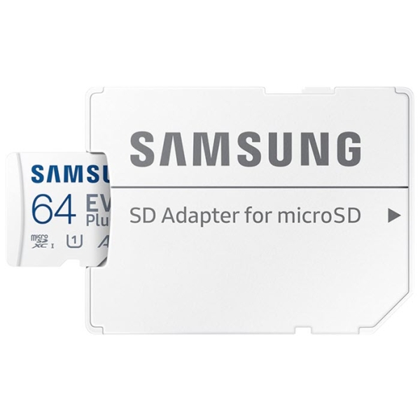 Samsung EVO Plus microSDXC Speicherkarte 64 Gigabyte UHS-I U1 V10 A1 mit Adapter Handyzubehör online kaufen bestellen
