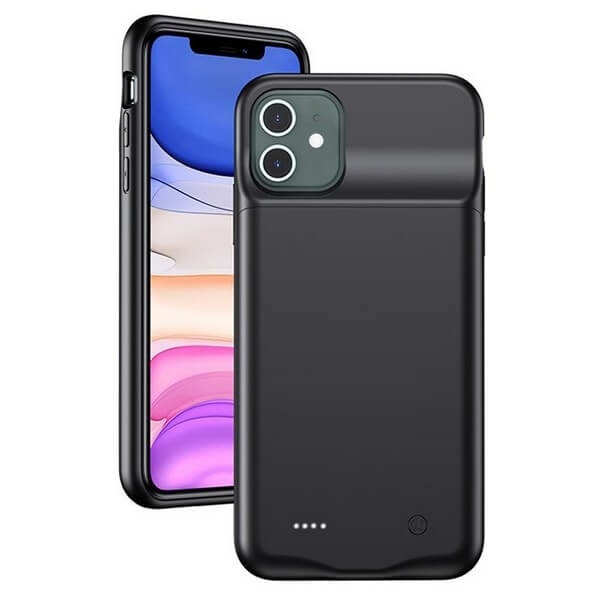 iPhone 11 PowerCase Ladehülle 4500 mAh schwarz Handyshop Linz kaufen