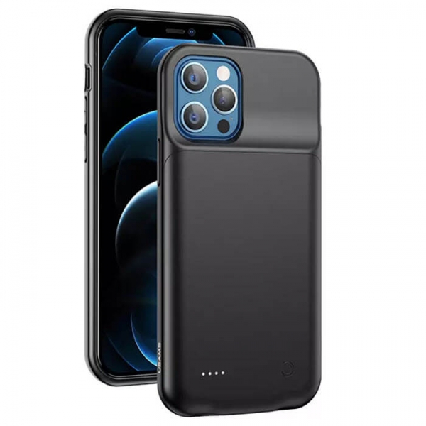 iPhone 12 Pro Max PowerCase Ladehülle 4500 mAh schwarz Handyshop Linz kaufen iPhone 12 Pro Max PowerCase Ladehülle 4500 mAh schwarz Handyshop Linz kaufen