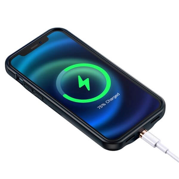 iPhone 12 Pro Max PowerCase Ladehülle 4500 mAh schwarz Handyzubehör Linz kaufen iPhone 12 Pro Max PowerCase Ladehülle 4500 mAh schwarz Handyzubehör Linz kaufen