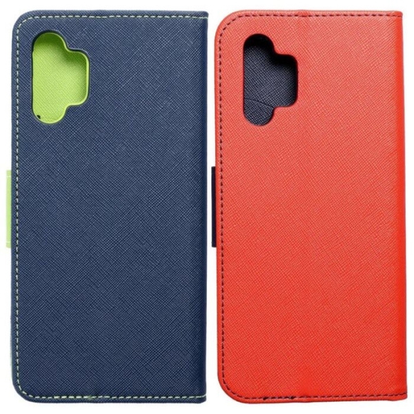 Samsung Galaxy A30 A31 A32 A33 4G 5G Fancy Book Case blau rot hinten Handyzubehör Linz kaufen bestellen