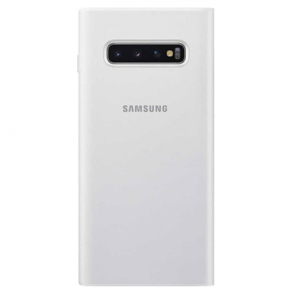 LED View Cover für Samsung Galaxy S10 in weiß EF-NG973 hinten Handyshop online bestellen