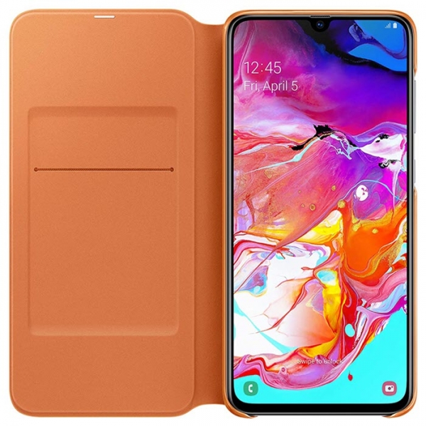 Wallet Cover für Samsung Galaxy A70 in weiß EF-WA705 offen Handyzubehör Linz kaufen