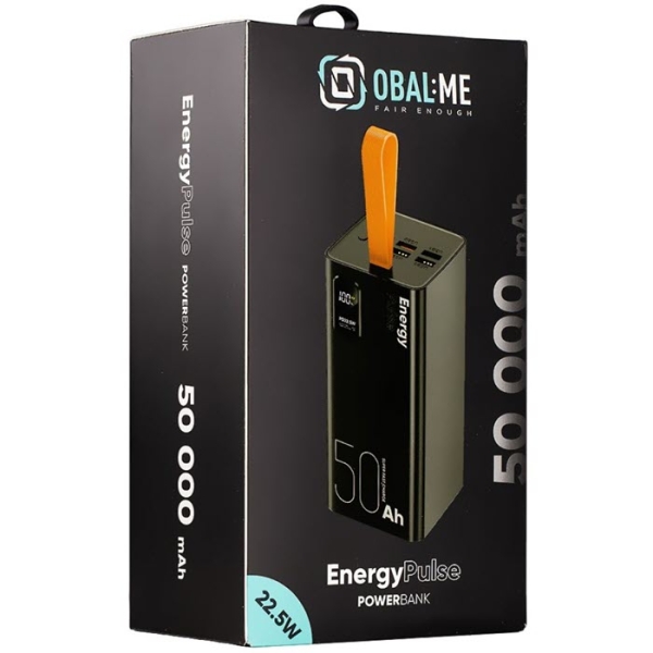 Schnelllade Powerbank OBAL:ME EnergyPulse QC PD Power Delivery 50000 mAh Verpackung vorne Online-Handyshop kaufen Schnelllade Powerbank OBAL:ME EnergyPulse QC PD Power Delivery 50000 mAh Verpackung vorne Online-Handyshop kaufen