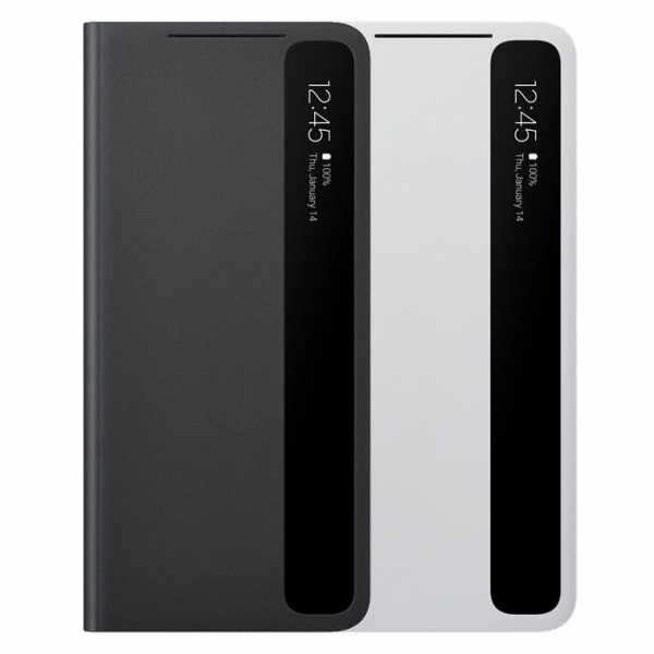 Smart Clear View Cover für Samsung Galaxy S21 Ultra in EF-ZG998 5-Farben vorne Handyshop Linz kaufen