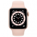 Apple Watch Series 6 40mm Cellular Aluminium Gold M06N3FD/A NEU vorne Handyshop Linz kaufen