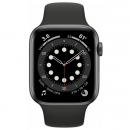 Apple Watch Series 6 44mm GPS Aluminium Space Gray M00H3FD/A NEU vorne Handyshop Linz kaufen