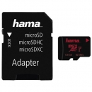 128 Gigabyte MicroSDXC Speicherkarte mit Adapter hama 181000 Handyshop Linz kaufen online bestellen