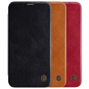 Nillkin Qin Book Case für iPhone in schwarz braun rot Handyshop Linz kaufen