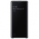 CLEAR View Cover für Samsung Galaxy S10 in schwarz EF-ZG973 vorne Handyshop Linz kaufen