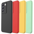 vivo V40 SE Silikonhülle in schwarz rot gelb oder grün online kaufen bestellen